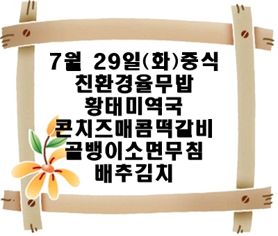 20250729 - 식단명(중)