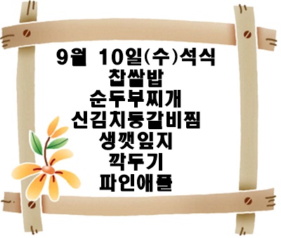 20250910 - 식단명(석)